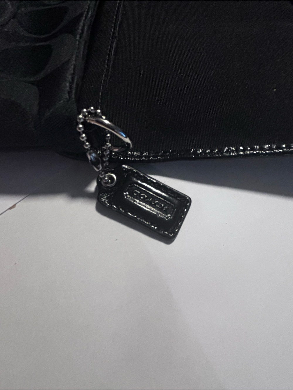 Coach Y2K Black Signature C Set - Chelsea Ashlyn & Matching Wristlet Bundle - Picture 9 of 12